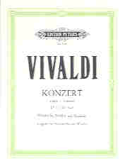 Vivaldi Concerto Amin Rv418/pv35 Cello & Piano Sheet Music Songbook