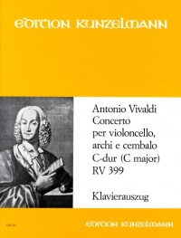 Vivaldi Concerto Cmaj Rv399 Cello Sheet Music Songbook
