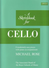 Rose Sketchbook Cello Sheet Music Songbook