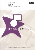Music Medals Cello Options Practice Book Sheet Music Songbook