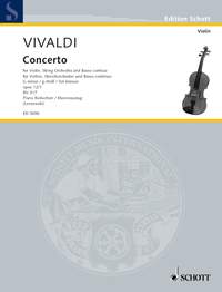 Vivaldi Concerto Gmin Op12 No 1 Rv317 Cello Sheet Music Songbook