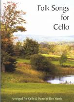 Folk Songs For Cello Harris Cello & Piano Sheet Music Songbook