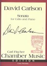 Carlson Sonata Cello & Piano Sheet Music Songbook
