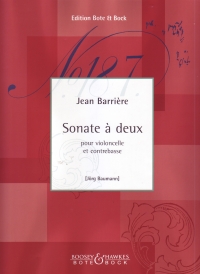 Barriere Sonata  2 Sheet Music Songbook