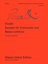 Vivaldi Sonatas Complete Cello & Piano Sheet Music Songbook