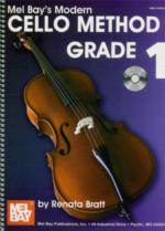 Modern Cello Method Grade 1 Bratt Book & Audio Sheet Music Songbook
