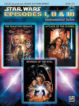 Star Wars Episodes I Ii & Iii Cello & Piano Bk & Cd Sheet Music Songbook