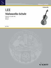 Lee Violincello School Op30 Becker German/french Sheet Music Songbook