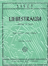 Liszt Liebestraum Cello & Piano Sheet Music Songbook