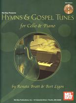 Hymns & Gospel Tunes Bratt/ligon Cello & Pf Bk&cd Sheet Music Songbook