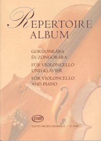 Repertoire Album For Cello & Piano Friss Sheet Music Songbook