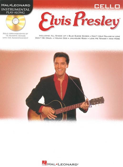 Elvis Presley Instrumental Play-along Cello Bk/cd Sheet Music Songbook