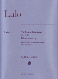 Lalo Cello Concerto Dmin Sheet Music Songbook