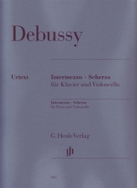 Debussy Intermezzo Nocturne Et Scherzo Cello & Pf Sheet Music Songbook