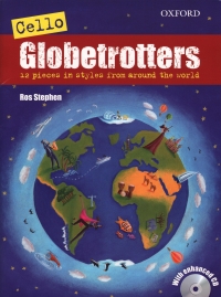 Cello Globetrotters Stephen Book & Cd Sheet Music Songbook