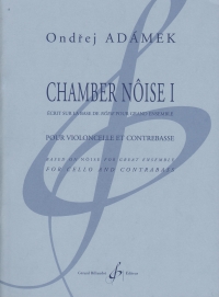 Adamek Chamber Noise I Cello & Contrabass Sheet Music Songbook