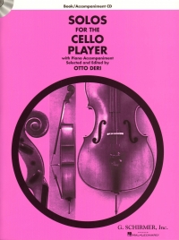 Solos For The Cello Player Deri Book & Cd Sheet Music Songbook