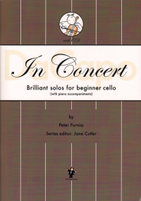 In Concert Brilliant Solos For Beginner Cello + Cd Sheet Music Songbook