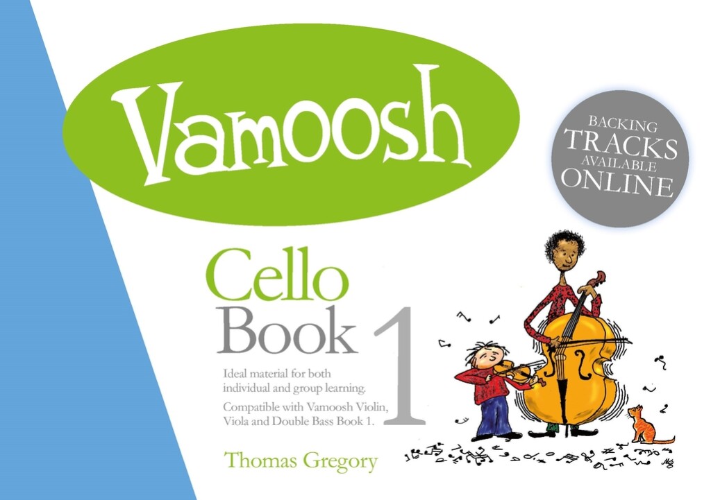 Vamoosh Cello Book 1 Gregory + Audio Sheet Music Songbook