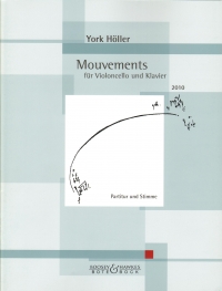 Hoeller Mouvements Cello & Piano Sheet Music Songbook