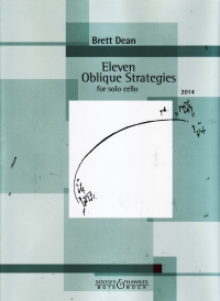 Dean Eleven Oblique Strategies Cello Sheet Music Songbook