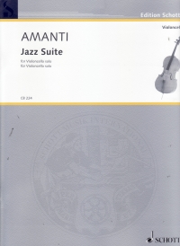 Amanti Jazz Suite Cello Solo Sheet Music Songbook