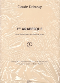Debussy Arabesque No. 1 Cello & Piano Sheet Music Songbook