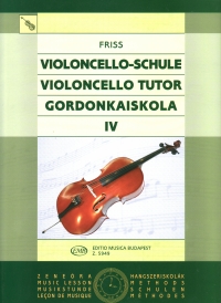 Friss Cello Tutor Book 4 Sheet Music Songbook