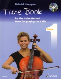 Koeppen Tune Book For The Cello Method 1 + Cd Sheet Music Songbook