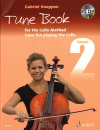 Koeppen Tune Book For The Cello Method 2 + Cd Sheet Music Songbook