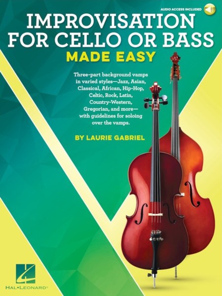 Gabriel Improvisation For Cello Or Bass Made Easy Sheet Music Songbook