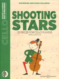 Shooting Stars Cello Colledge + Cd Sheet Music Songbook