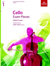 Cello Exams Pieces 2020-2023 Grade 1 Part Ab Sheet Music Songbook