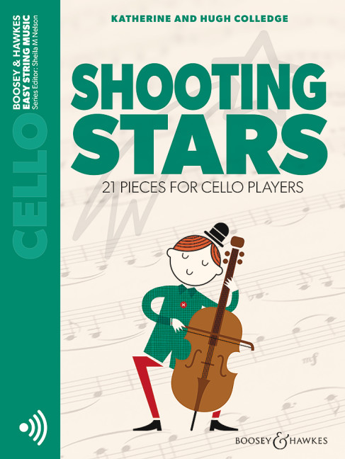 Shooting Stars Cello Colledge + Audio Sheet Music Songbook