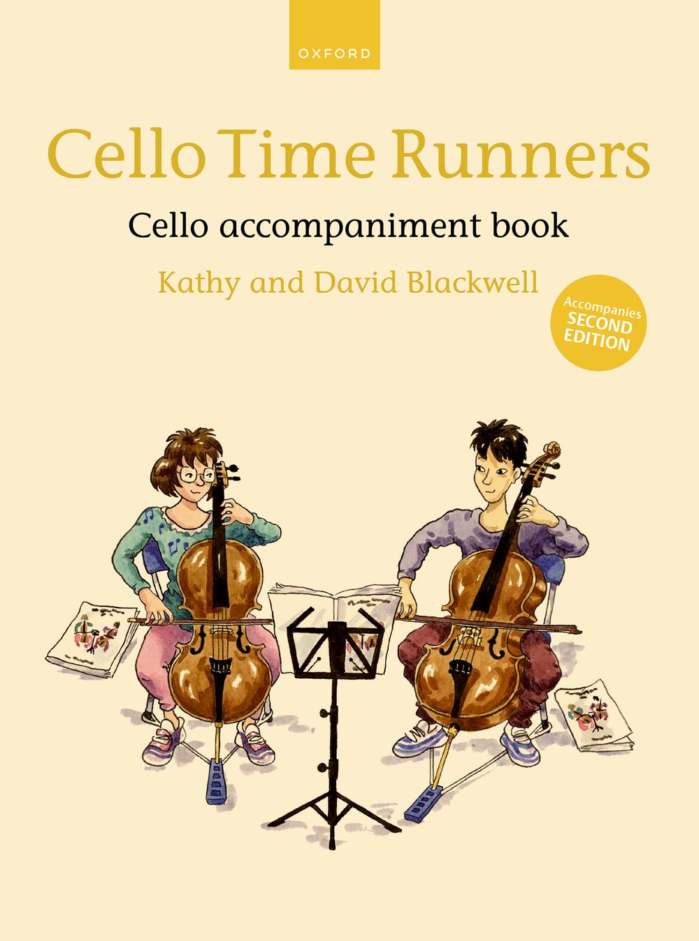 Cello Time Runners Cello Accompaniment Book 2nd Ed Sheet Music Songbook