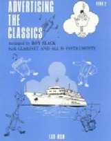Advertising The Classics 2 Clarinet Roy Slack Sheet Music Songbook