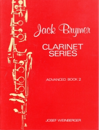 Brymer Clarinet Series Advanced Book 2 Sheet Music Songbook