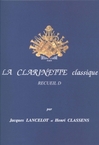 La Clarinette Classique Vol D Clarinet Sheet Music Songbook