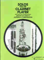 Solos For The Clarinet Player Christmann Sheet Music Songbook