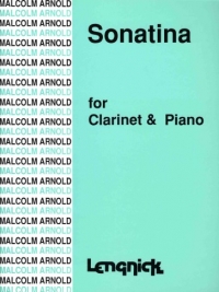 Arnold Sonatina Clarinet Sheet Music Songbook