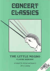 Debussy Little Negro Clarinet & Piano Sheet Music Songbook