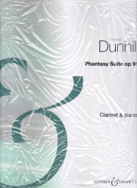 Dunhill Phantasy Suite Clarinet Sheet Music Songbook