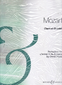 Mozart Clarinet Quintet K581 Clarinet Bb & Piano Sheet Music Songbook