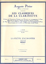 Mozart La Flute Enchantee Clarinet Sheet Music Songbook