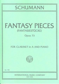 Schumann Fantasy Pieces Op73 (a) Clarinet Sheet Music Songbook