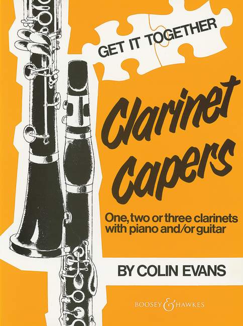 Clarinet Capers Evans Trio Sheet Music Songbook