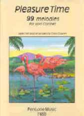 Pleasure Time 99 Melodies Cowles Clarinet Sheet Music Songbook