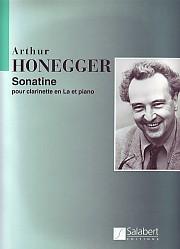 Honegger Sonatine Clarinet Sheet Music Songbook