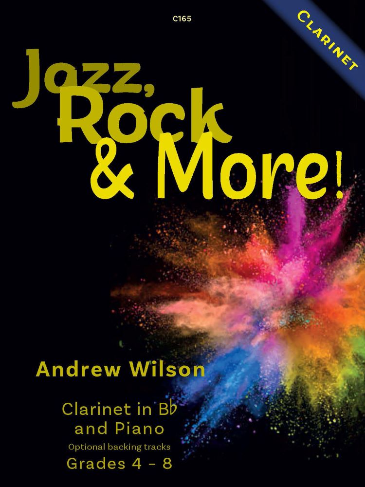 Jazz Rock & More Wilson Clarinet & Piano Sheet Music Songbook