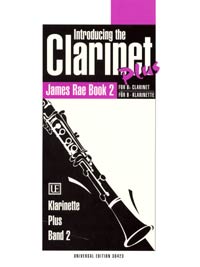 Introducing The Clarinet Plus Book 2 Rae Sheet Music Songbook